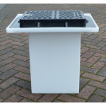 Drawpit Chamber 350 x 260 x 530mm c/w with Composite Cover C250 DPC350 ...