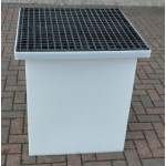 Drawpit Chamber 650 x 650 x 1156mm complete with 38mm Composite Grate ...