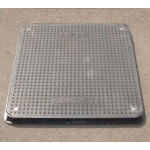Lightweight Composite Manhole Cover 600 x 600mm Clear Opening Load Rated B125  CC6060B125 